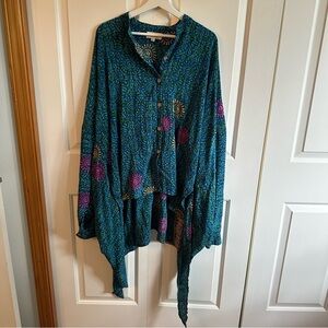 [Kantha Bae] Button Down Blouse Bohemian